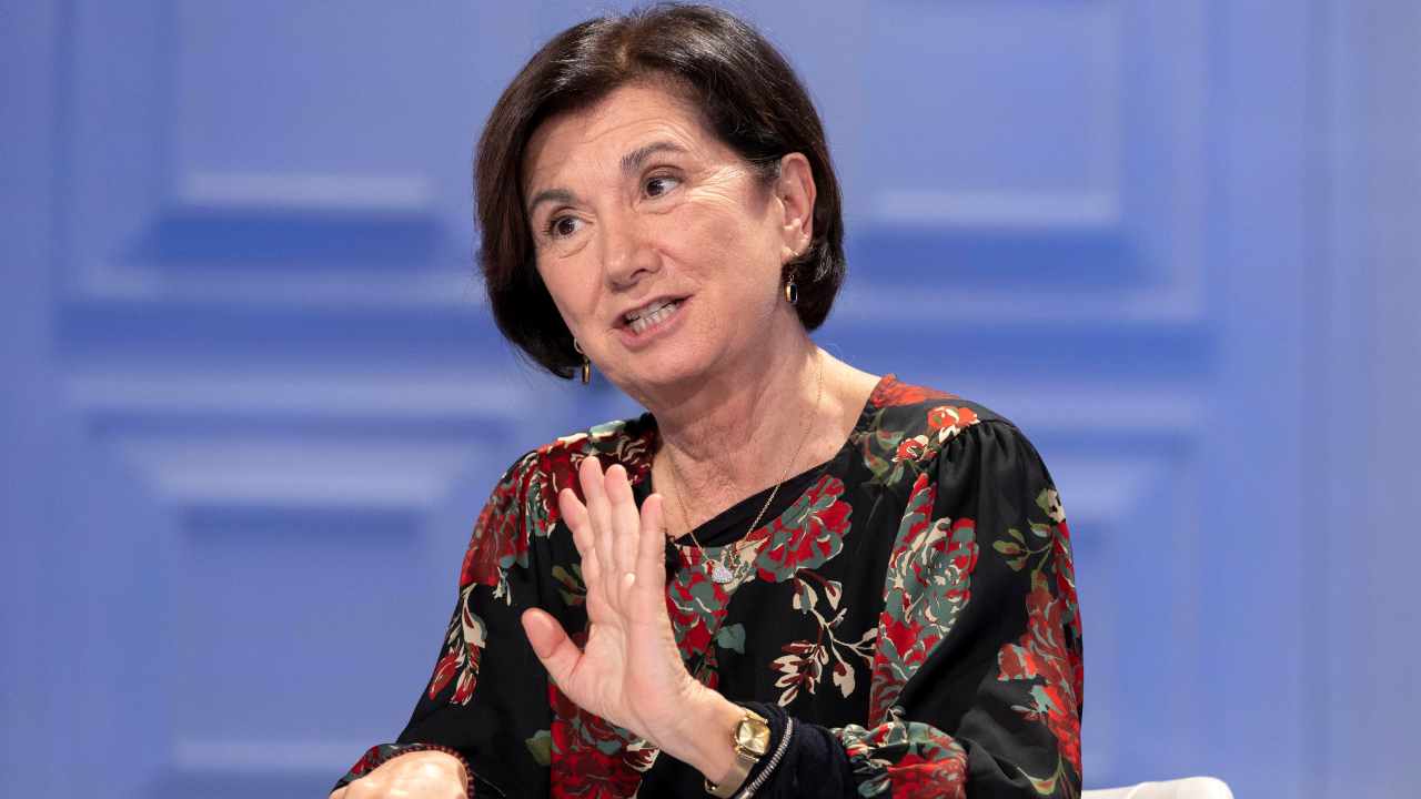 Il ministro per le Pari Opportunità e la Famiglia Eugenia Roccella