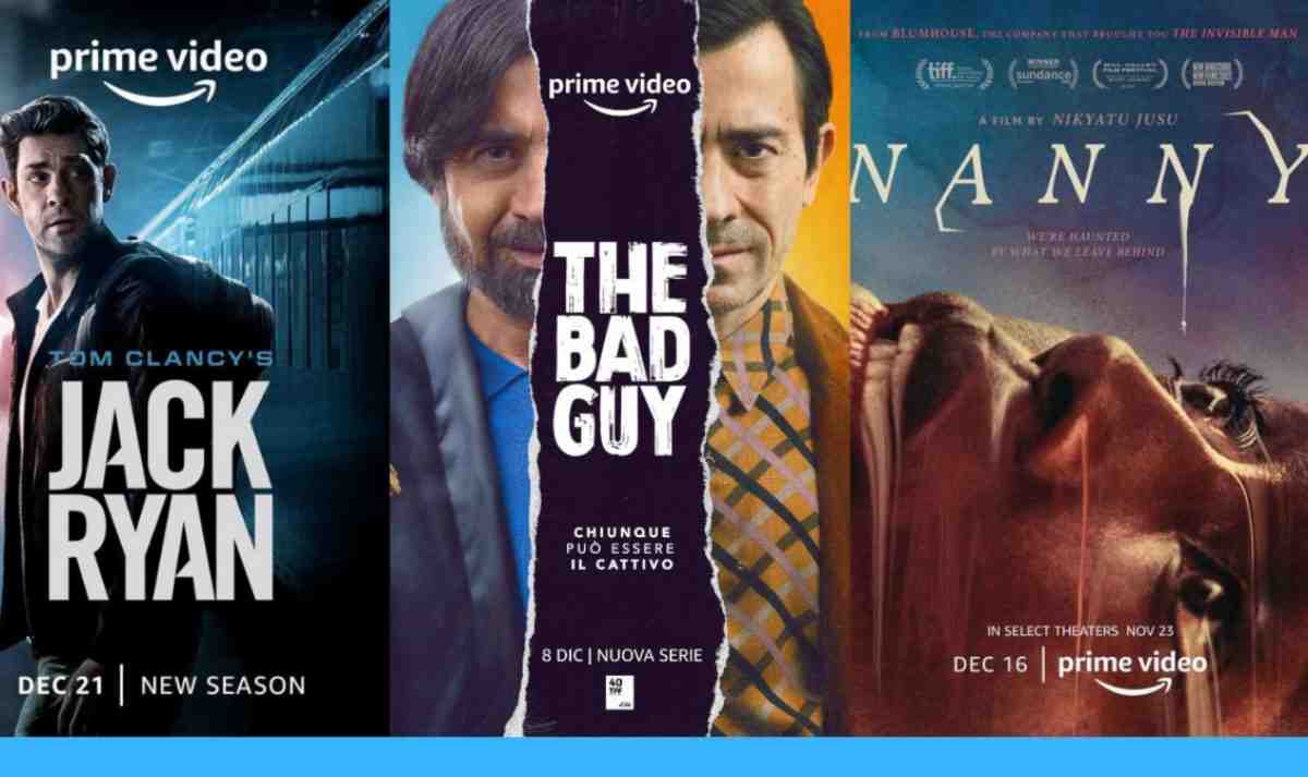 Prime video programmazione dicembre 