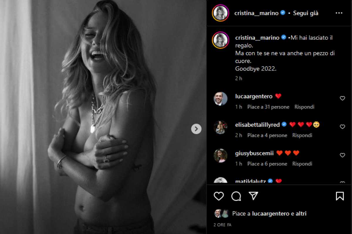 Cristina Marino Instagram
