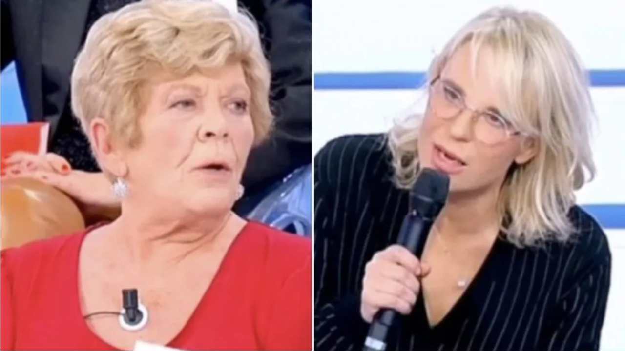 Maria De Filippi caccia una dama