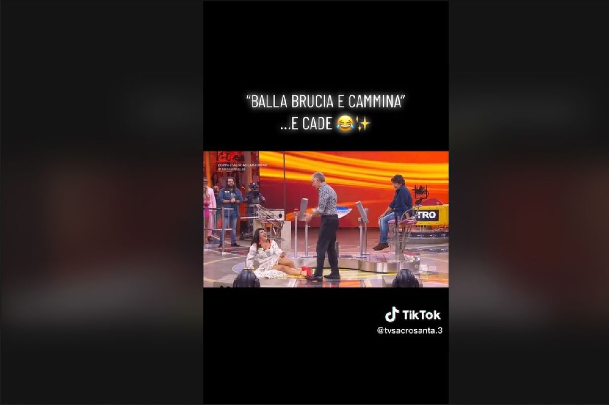 Avanti un altro katia balla brucia e cammina