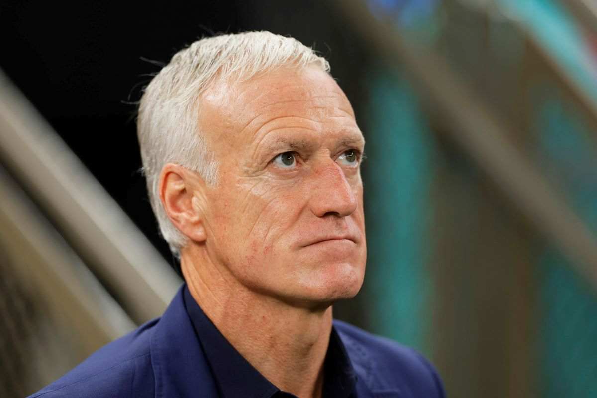 Didier Deschamps visita giovane calciatore infarto