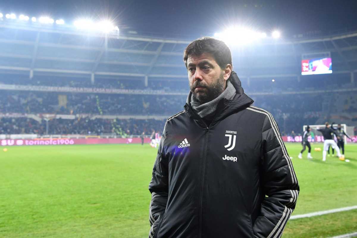 Andrea Agnelli in campo