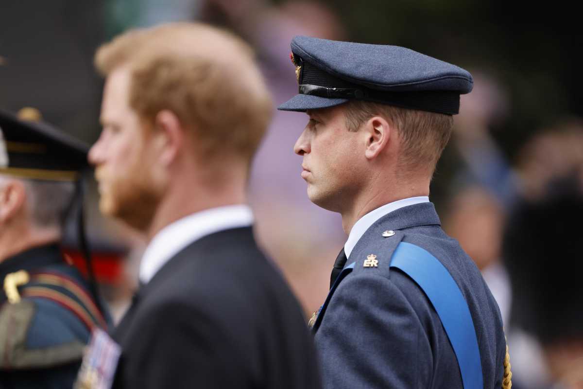 Harry e William funerale Elisabetta