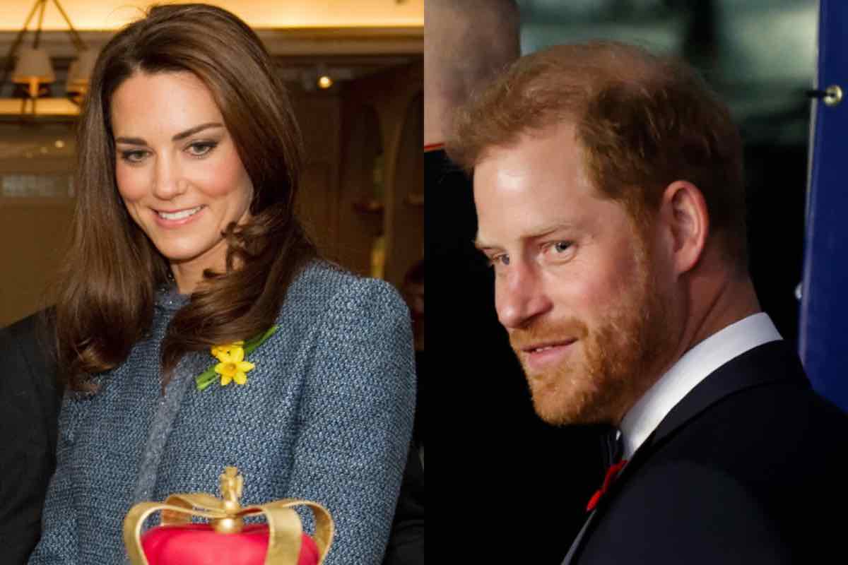 Kate middleton risponde a harry