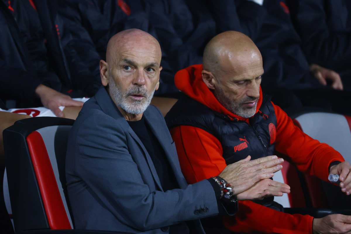 Stefano Pioli in panchina