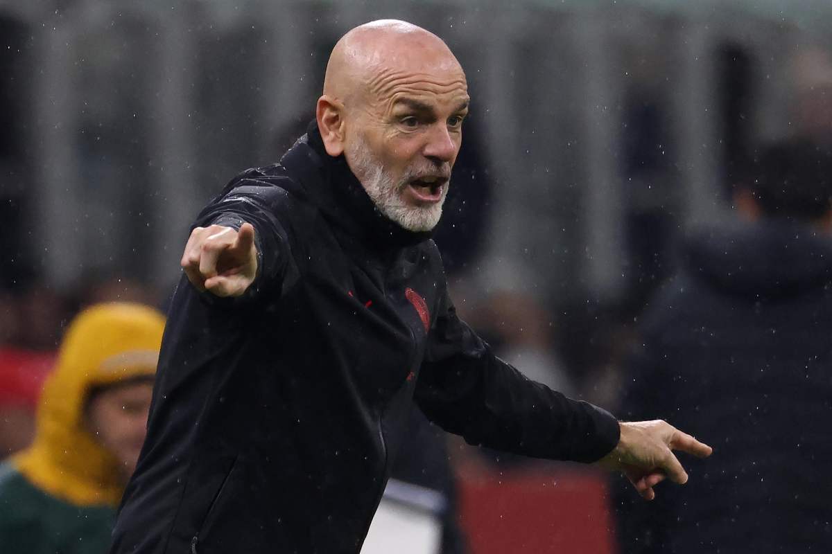 Stefano Pioli in campo