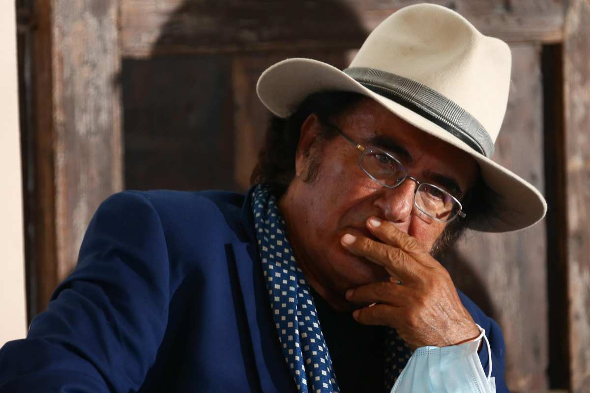 Al Bano perde il controllo