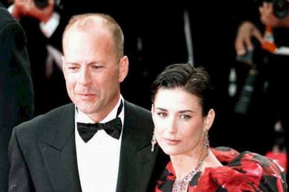 Demi Moore al fianco di Bruce Willis