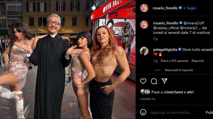 Fiorello cambio improvviso