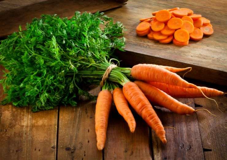 Carote, alimento ricco di vitamina A