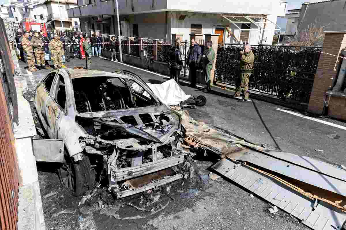 scontro aereo guidonia proprietario auto salvo per miracolo