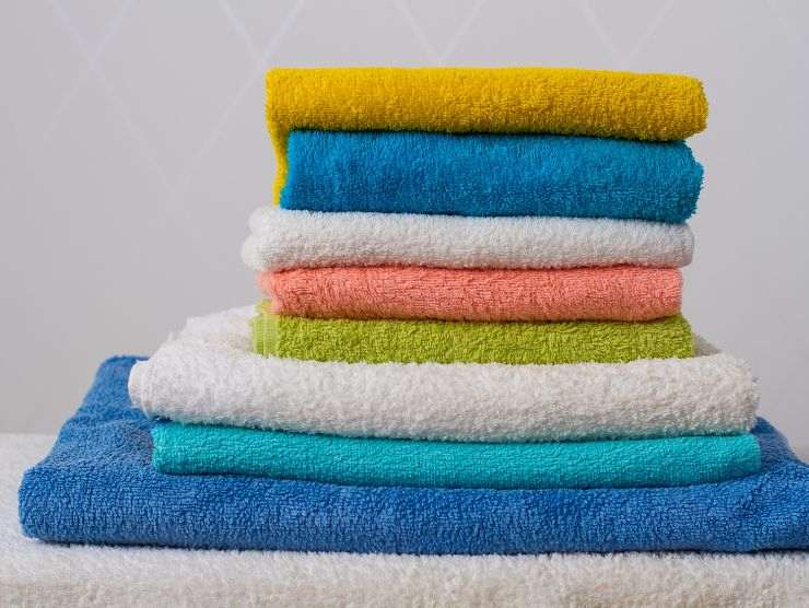 trucco per asciugamani perfetti