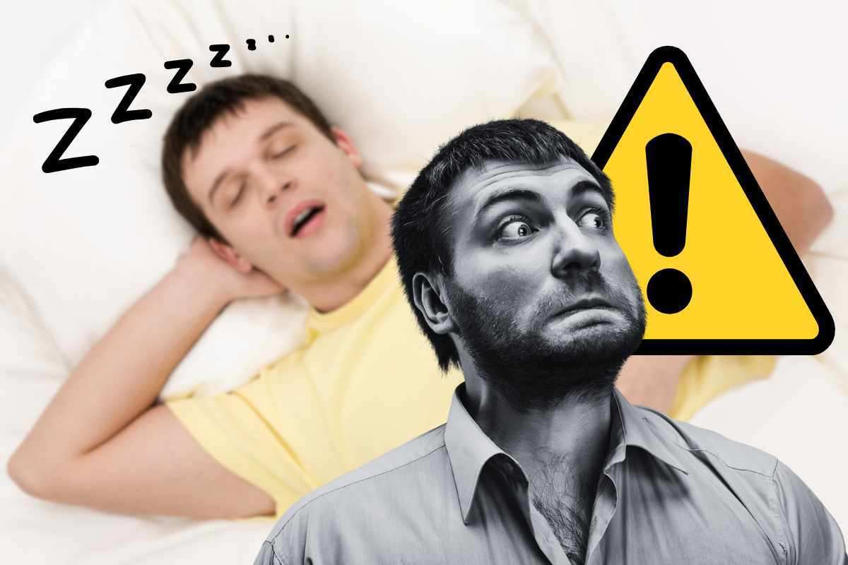 Se russi così durante la notte dovresti cominciare a preoccuparti: potrebbe essere apnea del sonno