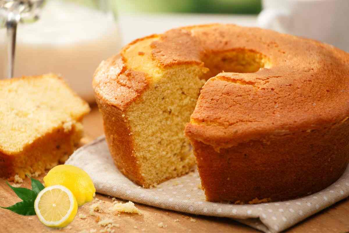 ricetta ciambella limone