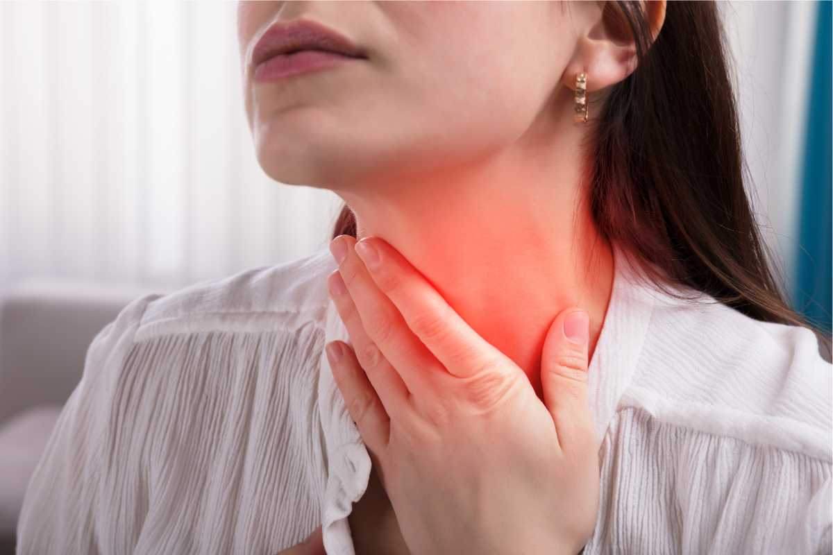 Mal di gola primaverile: le cause