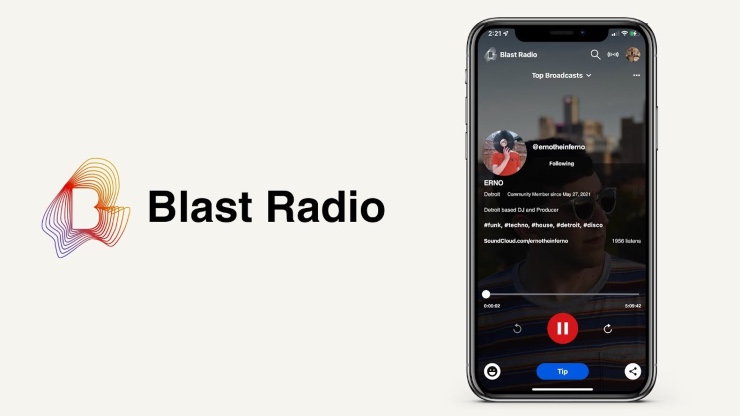 Blast Radio, come funziona il nuovo social per la musica