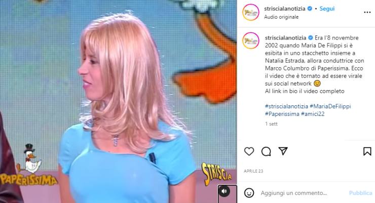 maria de filippi video inedito