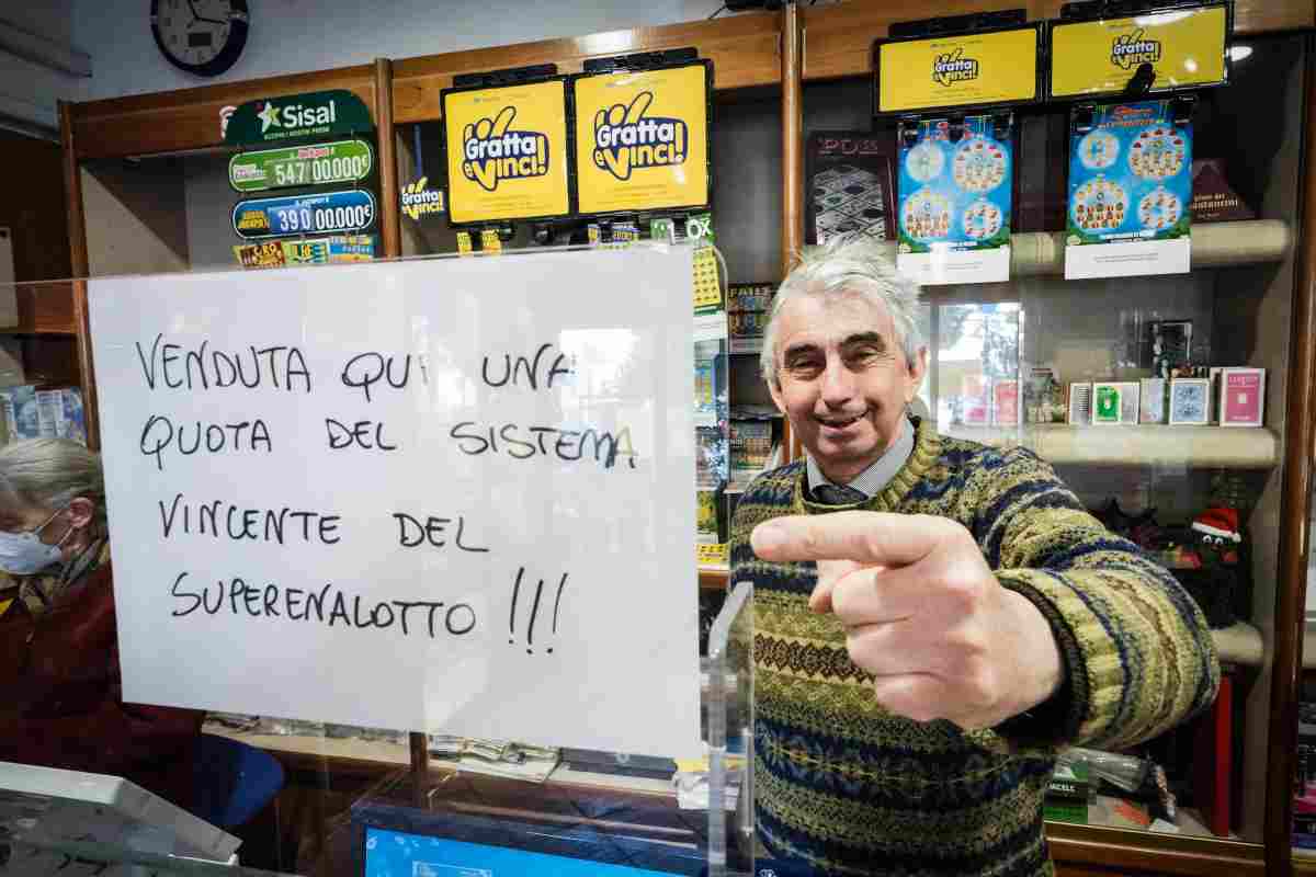 Superenalotto quanto guadagna chi vende sistema