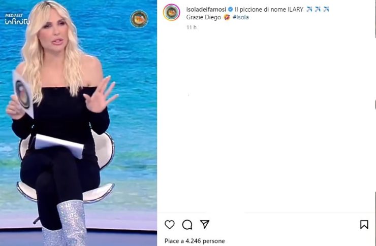 ilary blasi regalo inaspettato notaio