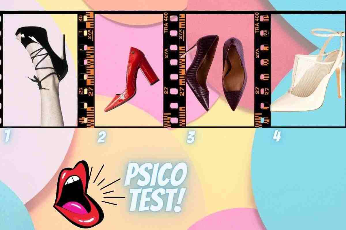 psico test scarpe