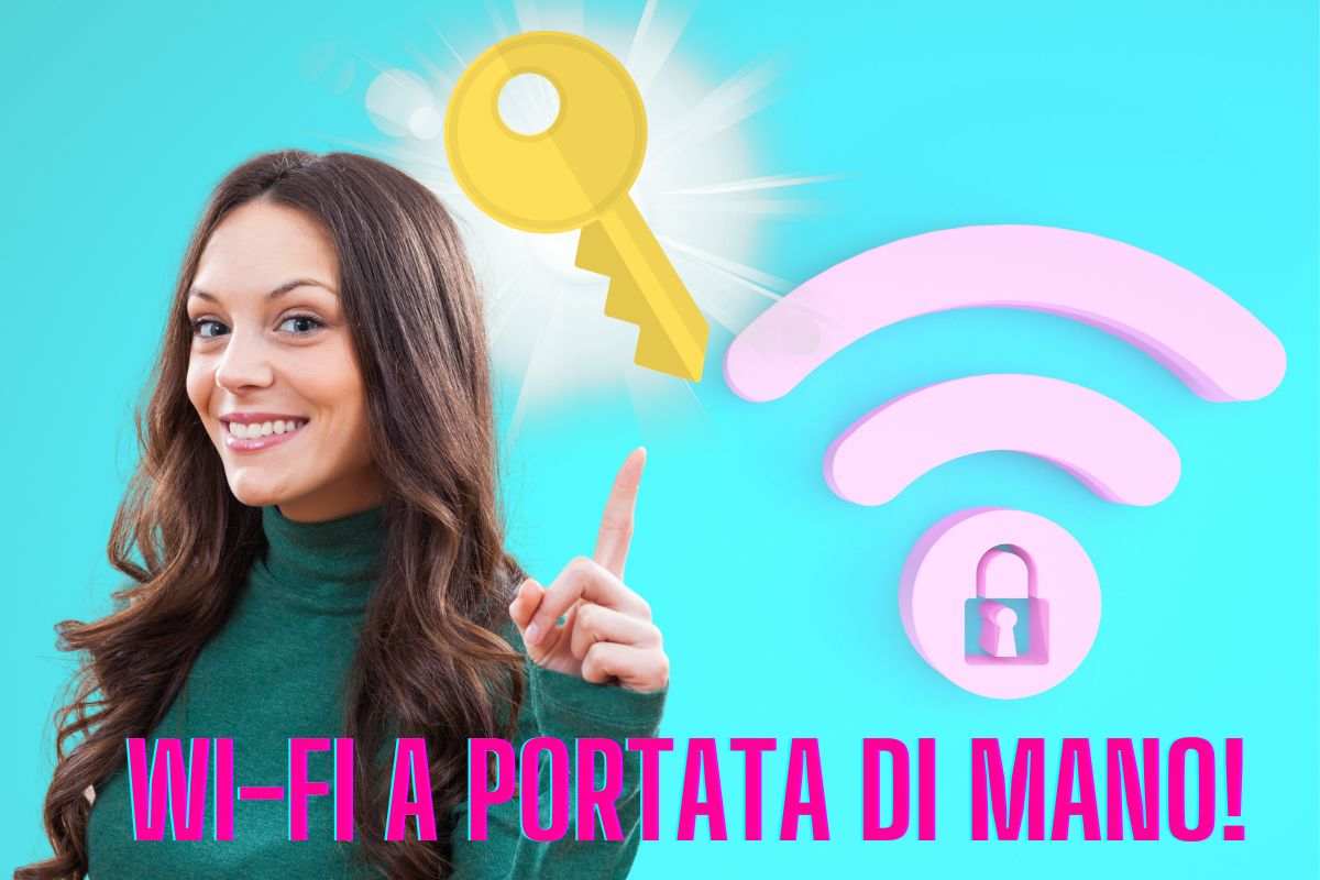 recuperare password wifi