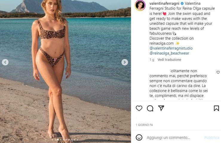 valentina ferragni in bikini