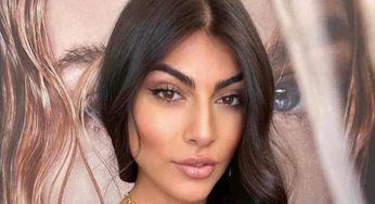 Giulia Salemi, il costume intero nero e sgambato: il vero must have dell’estate