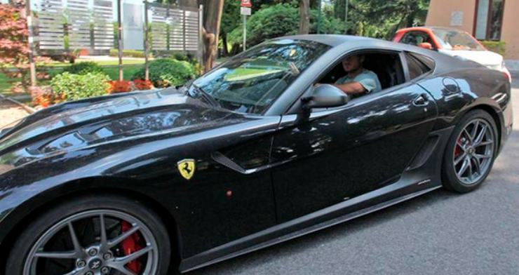 La Ferrari di Francesco Totti