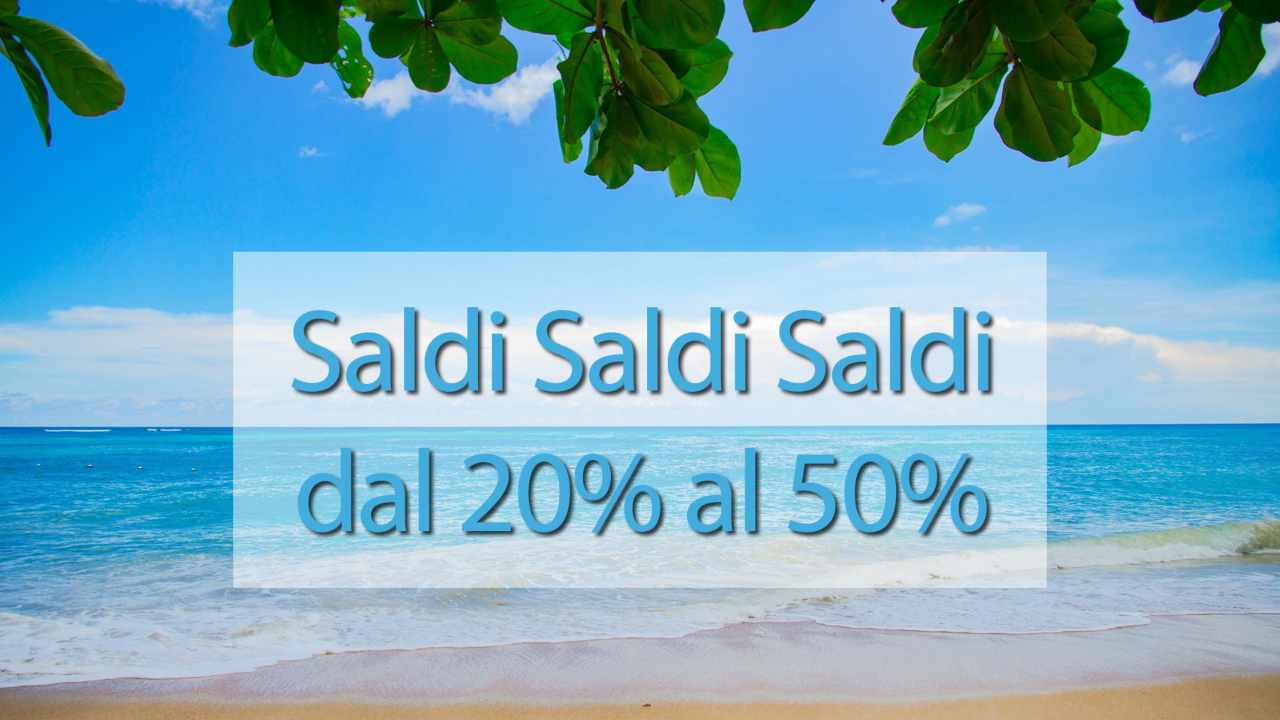 Saldi estivi