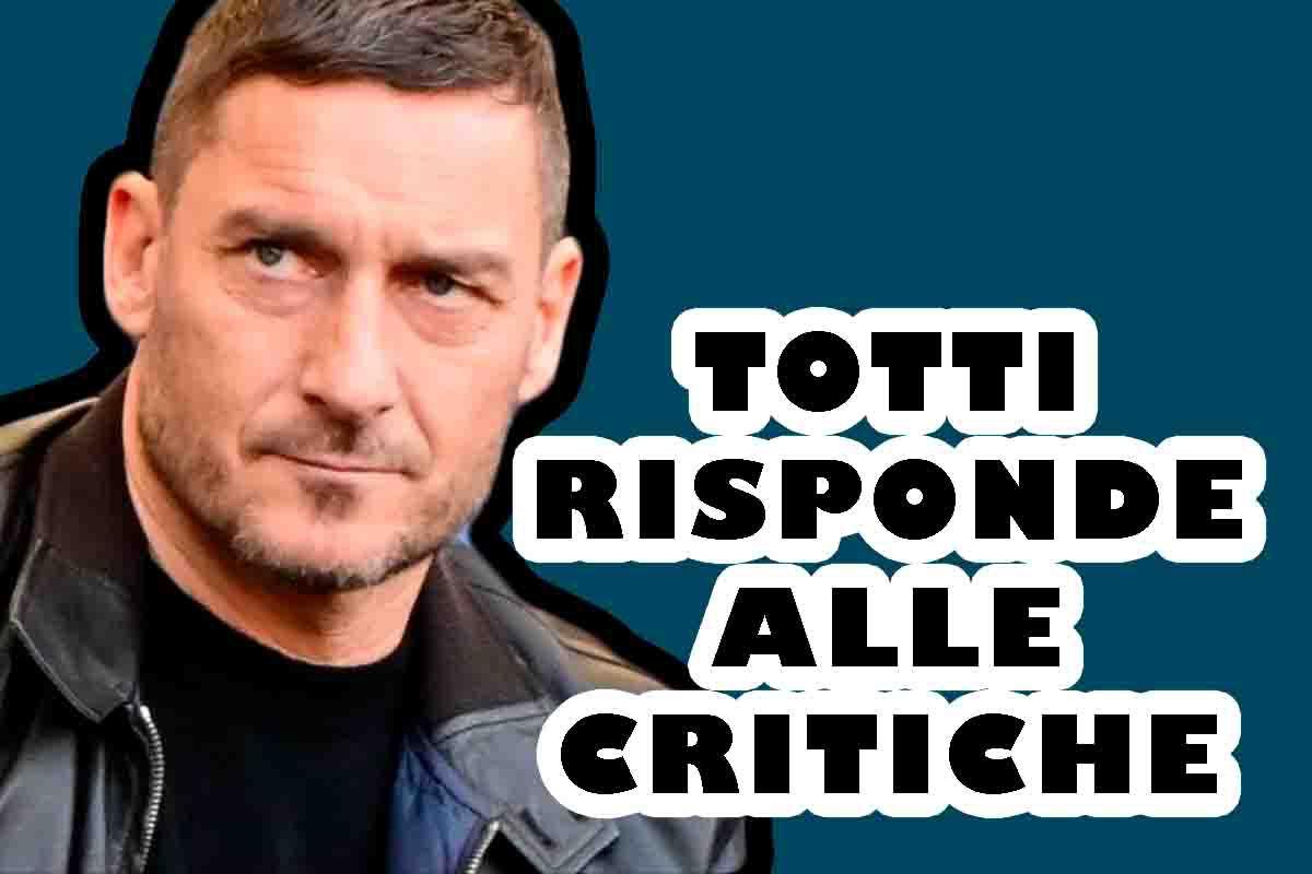 Francesco Totti, pioggia di critiche online