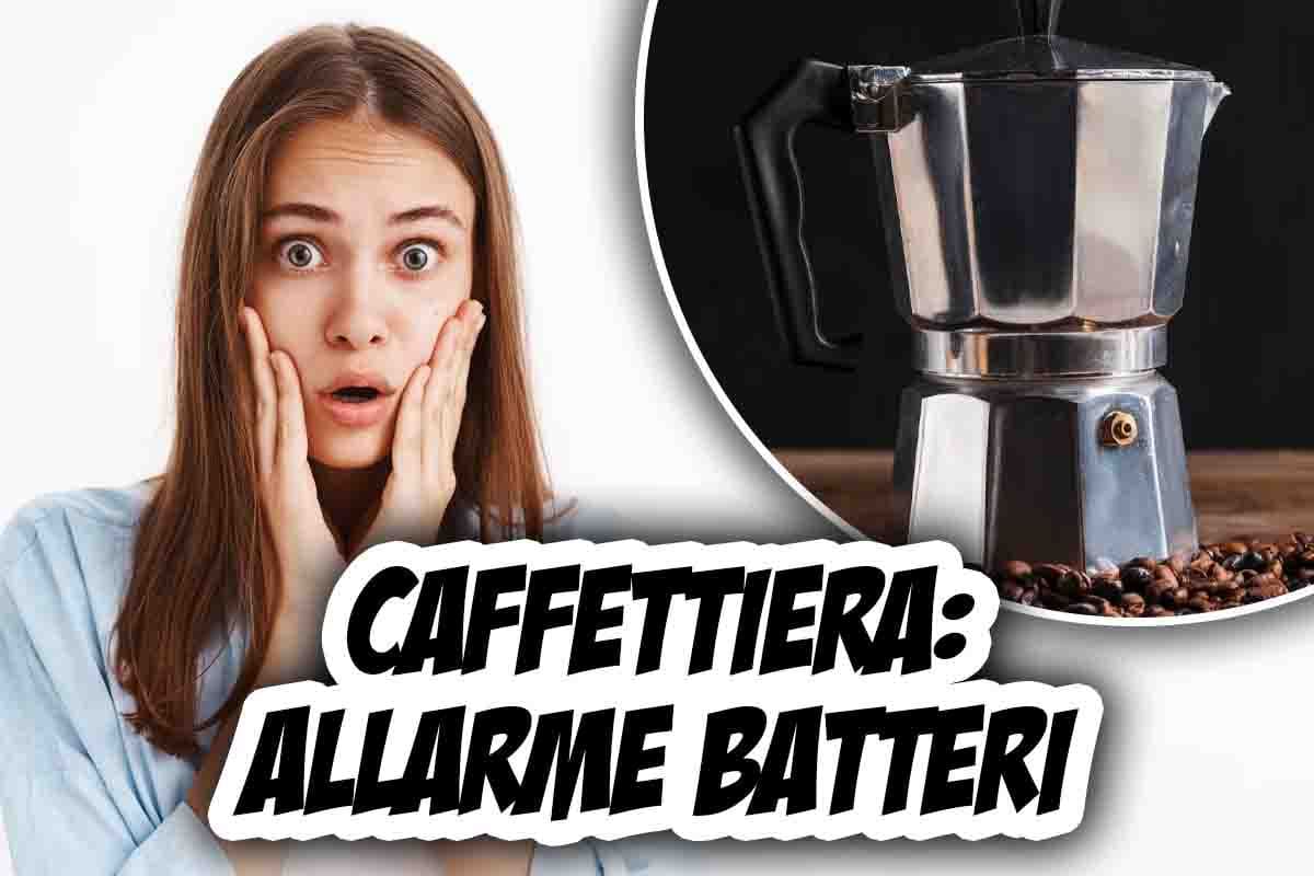 caffettiera batteri