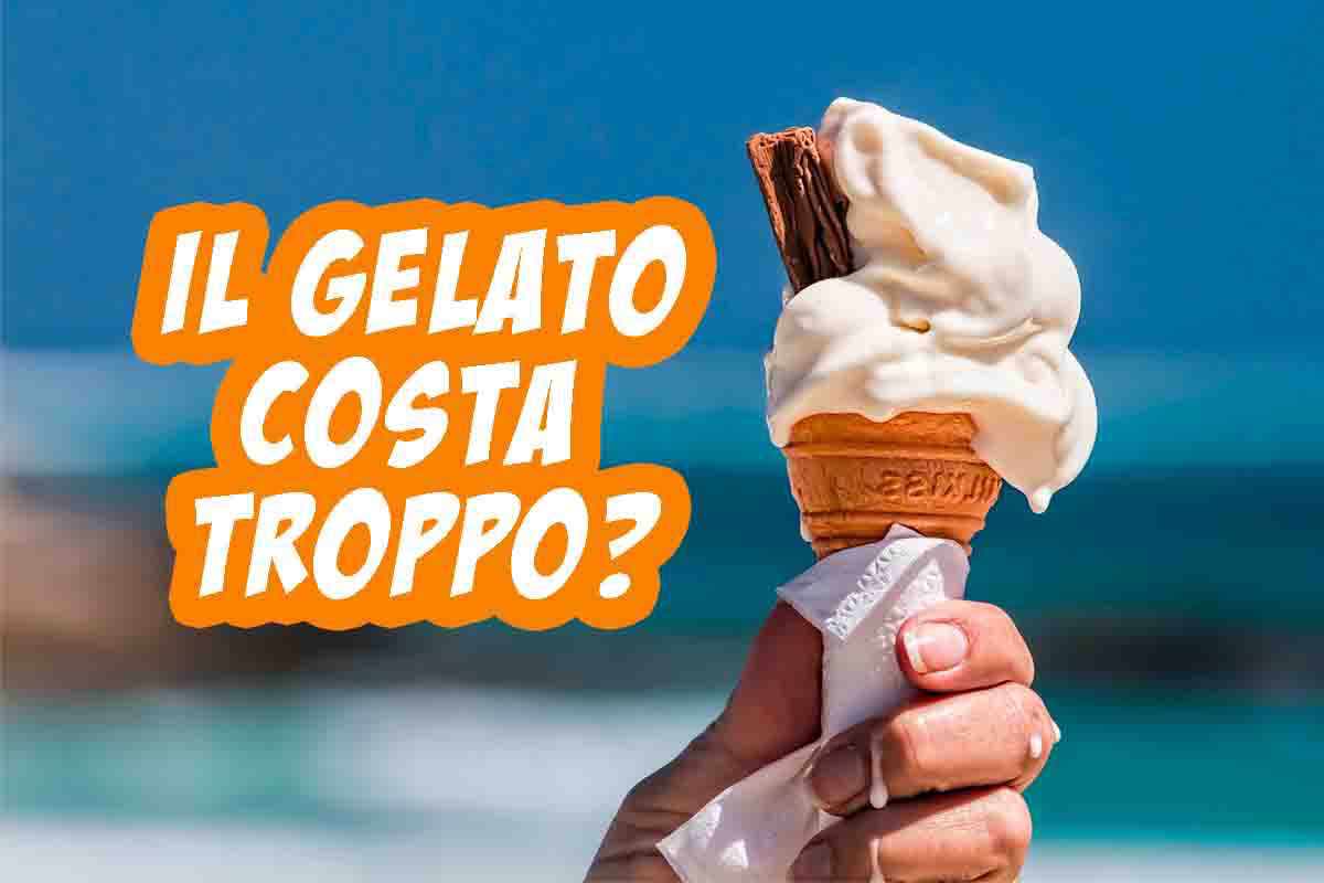 In quale città il gelato costa di più?