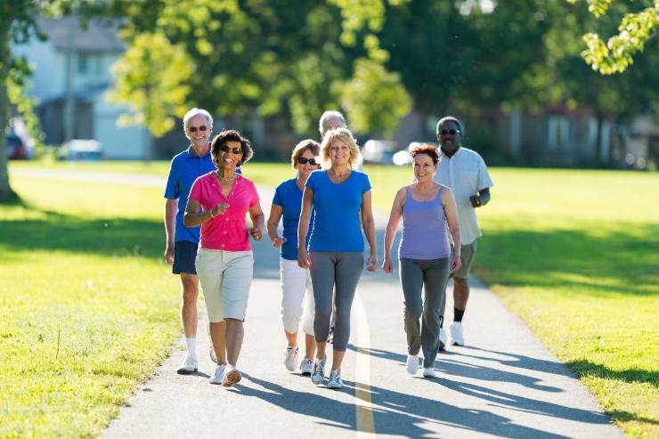 camminare è un elisir di lunga vita