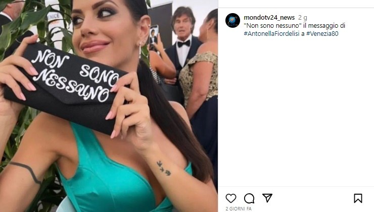 Antonella Fiordelisi messaggio zittisce