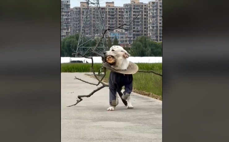 cane ama trasportare oggetti